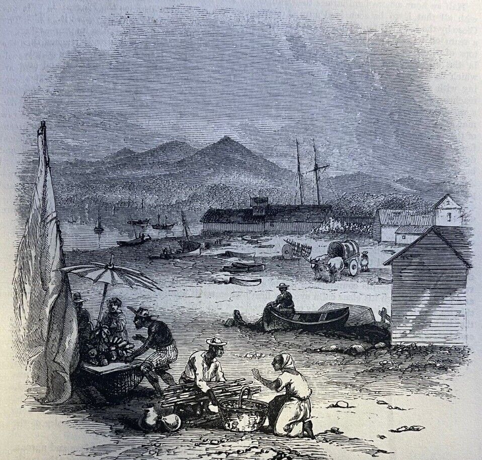 1859 Costa Rica Punta Arenas San Jose Los Frailes Gulf of Nicoya Esparza