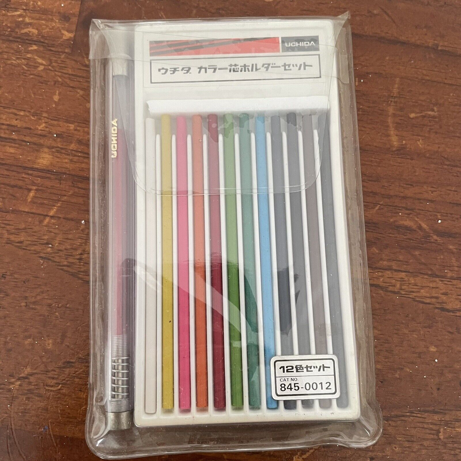 201uc Uchida Drawing Pencil with 12 Color Lead NOS Made in Japan