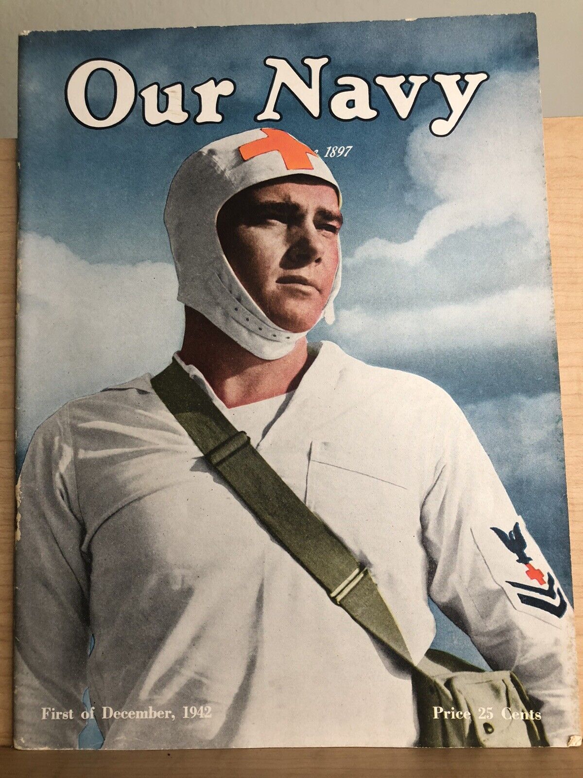 OUR NAVY MAGAZINE 1st.of DECEMBER 1942. GOOD+.