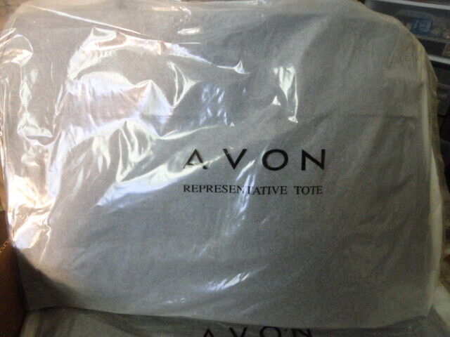 Avon Representative Tote Bag Purse Dark Blue NEW STILL SEALED ¥