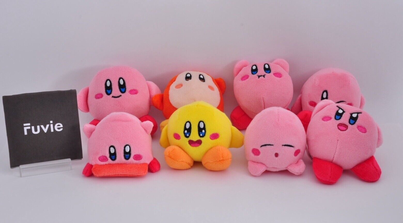 Kirby of the Stars Plush Complete 8 types Happy set McDonald's Japan Vol.1 & 2