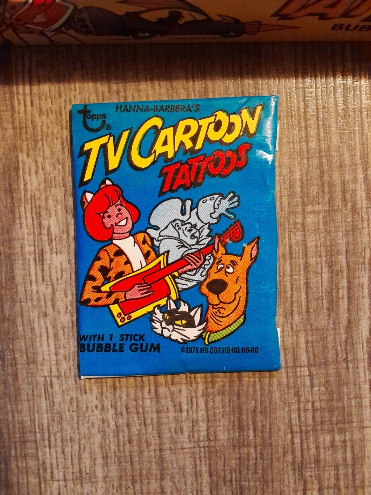 1971 Topps TV Cartoons Pack