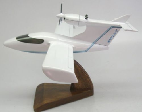 Amphibian Seawind 300-C Airplane Desktop Wood Model Replica Small New