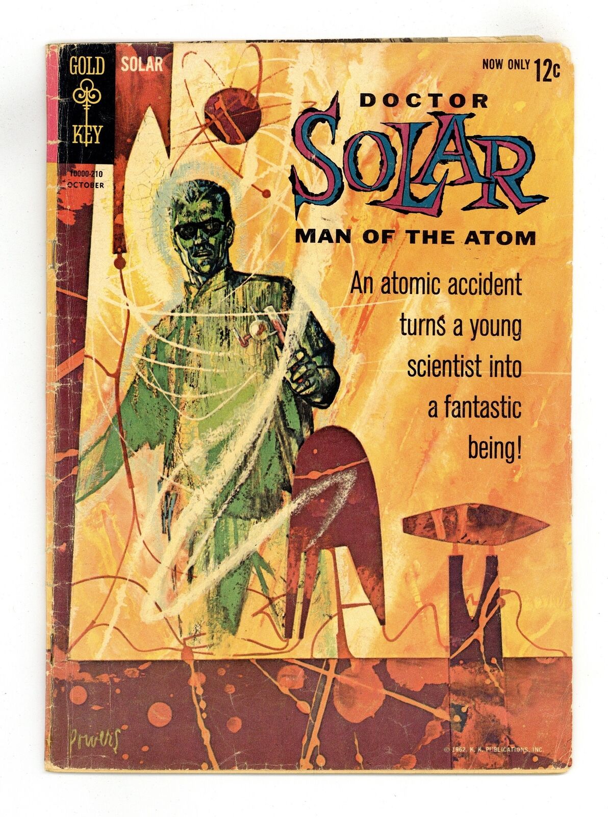 Doctor Solar #1 GD+ 2.5 1962 1st app. and origin Dr. Solar