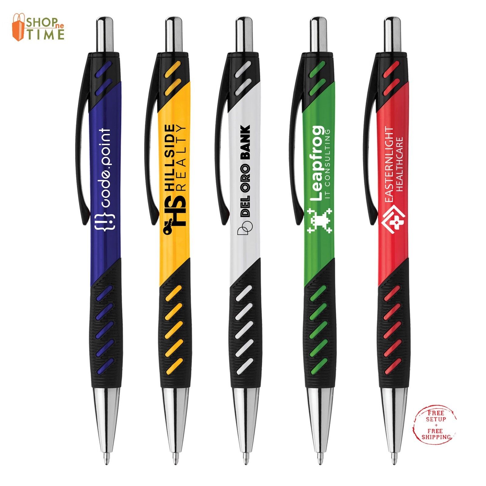 Promote your Business with Custom Printed Pens with your Logo + Info - 250 QTY