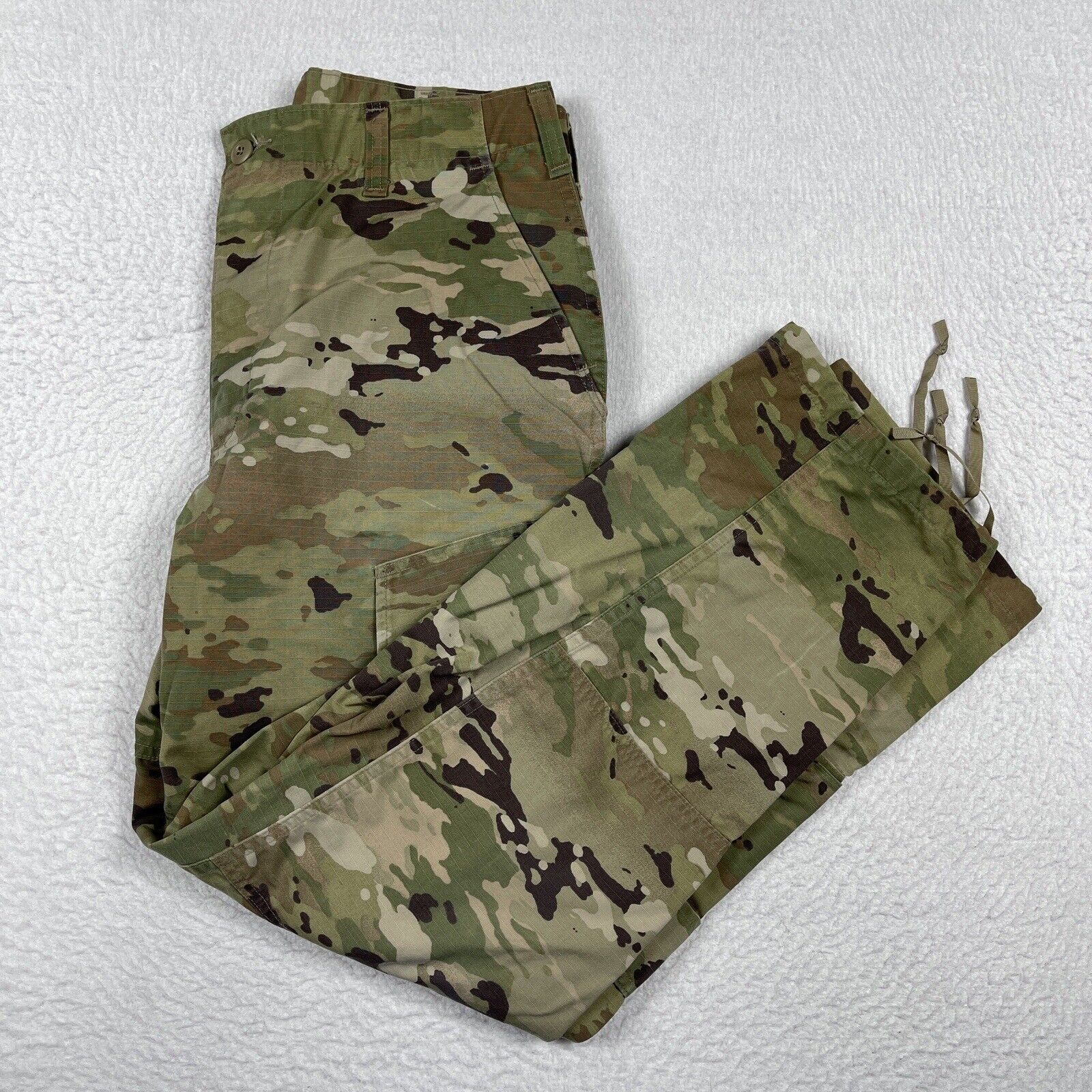 Army Pants Mens Medium Regular Unisex Combat Trouser Uniform Ripstop Military