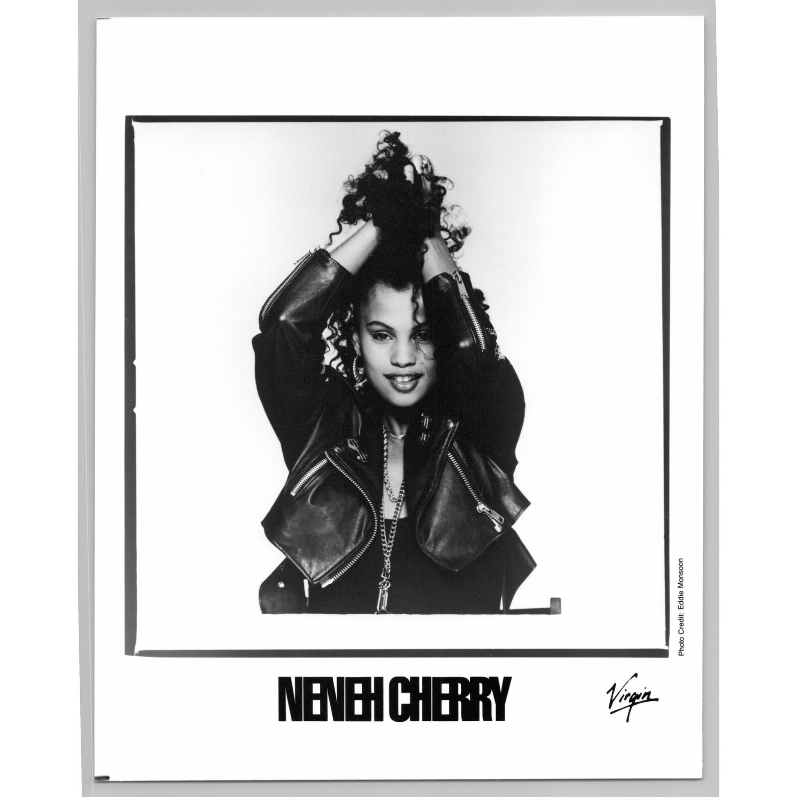 Neneh Cherry Hip Hop Dance Post-Punk Singer The Slits 80s-90s Music Press Photo