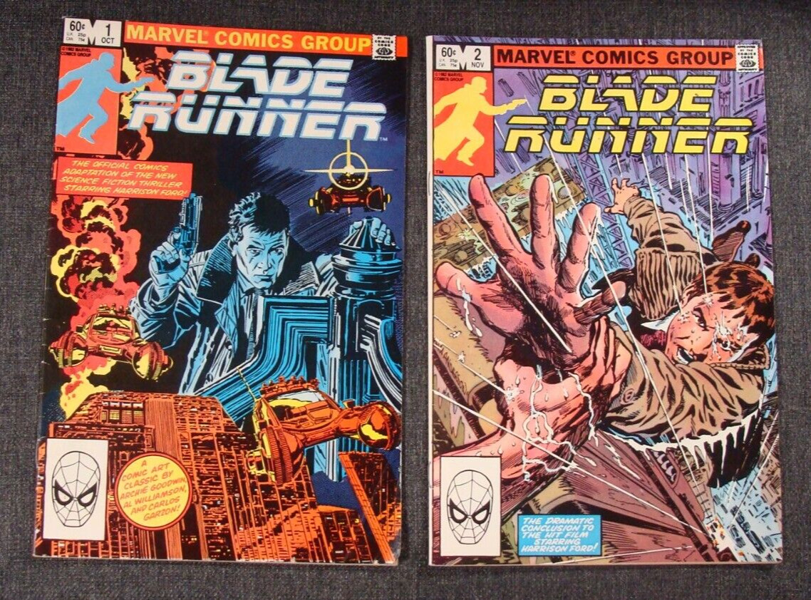 Marvel Blade Runner #1 & 2 Movie Adaptation 1982