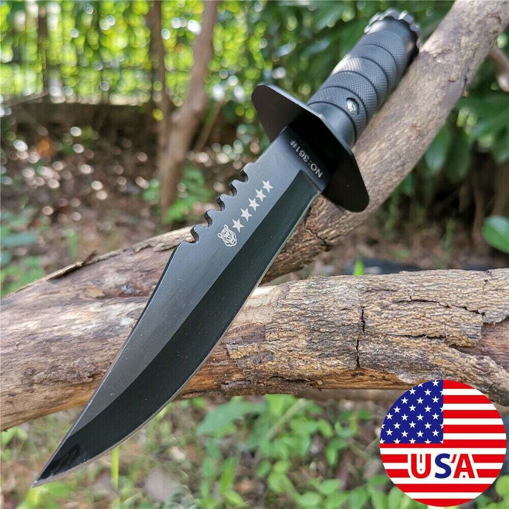 Portable Camping Self Defense Outdoor Multifunctional Survival Hunting Knife EDC