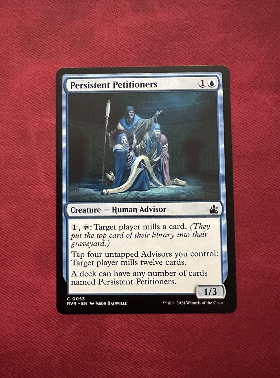 Persistent Petitioners - NM - MTG Ravnica Remastered - Magic the Gathering