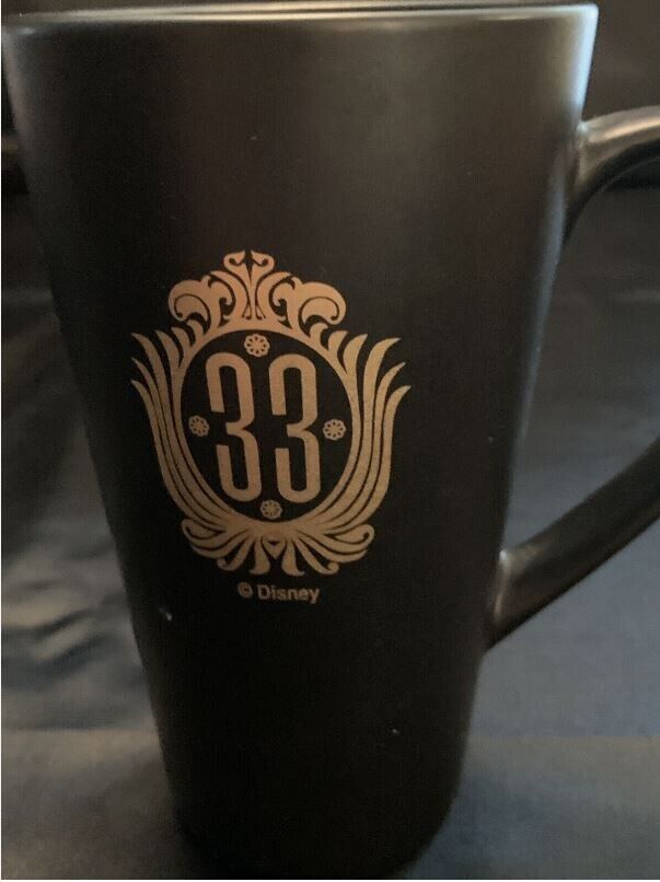 Disneyland - Club 33 - Latte Mug with retired logo  ** PRICE LOWERED**