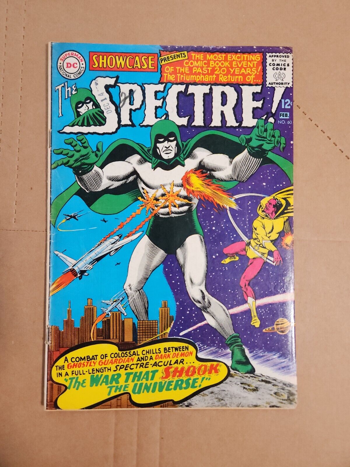 Showcase 60 1st Silver Age Appearance Spectre Mid-grade 