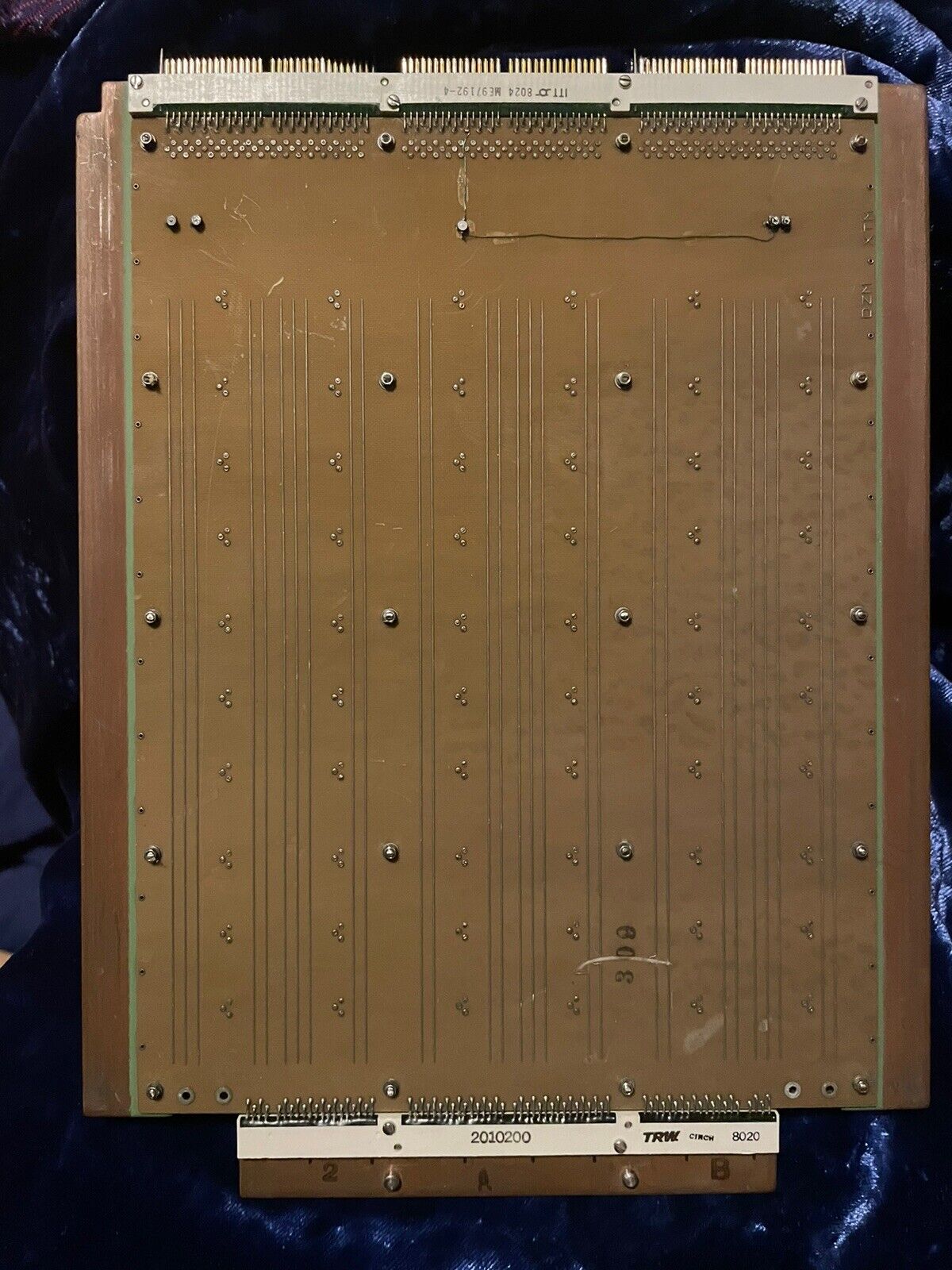 Cray-1 SuperComputer Almost Blank Board.  Must be a demo/inside Test Board. $999