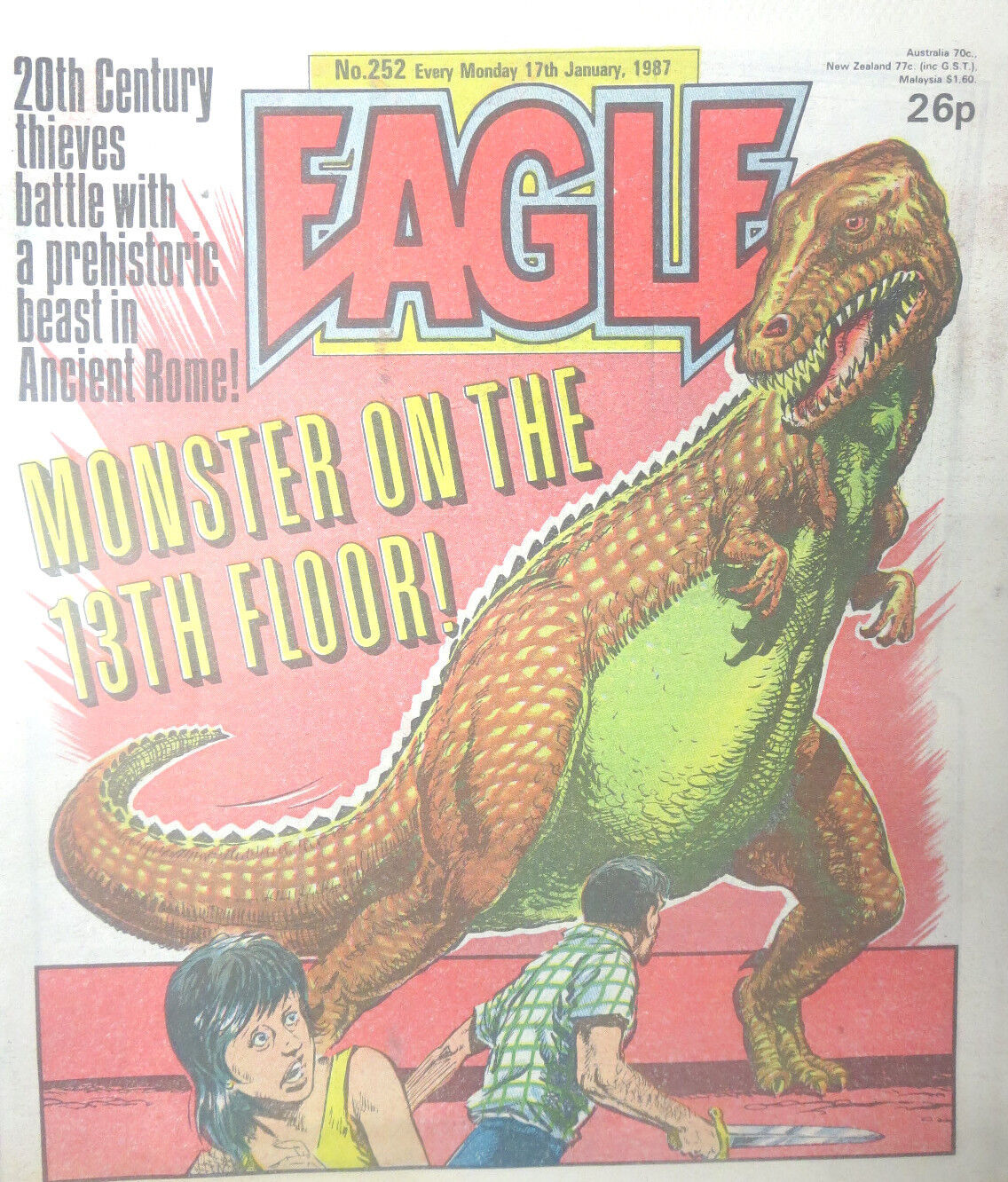 EAGLE (1982 series) #99-252, 15 diff - British Comic Books Dan Dare 1984-1987