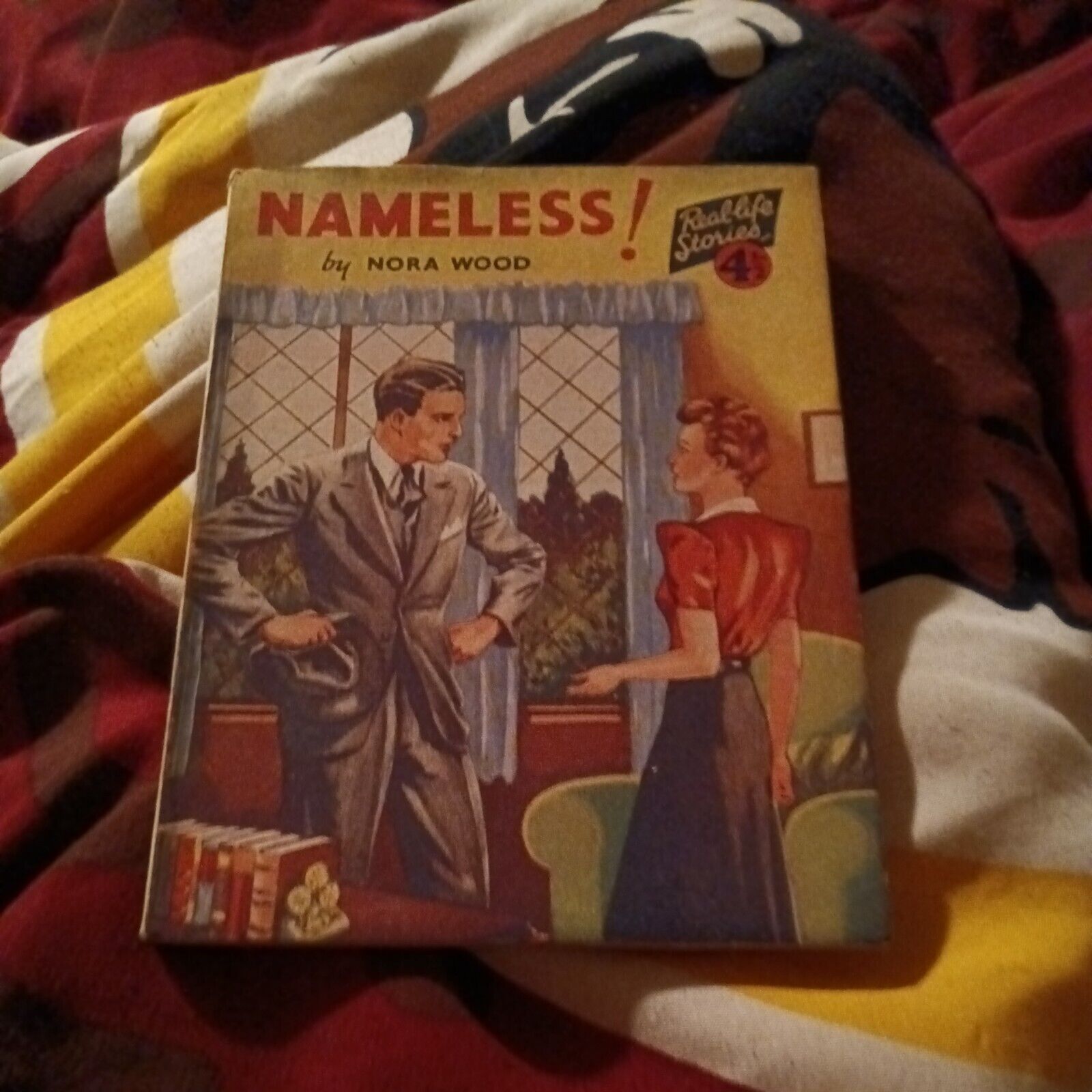 Vtg Pulp Nameless by Nora Wood Real Life Stories Series magazine popular fiction