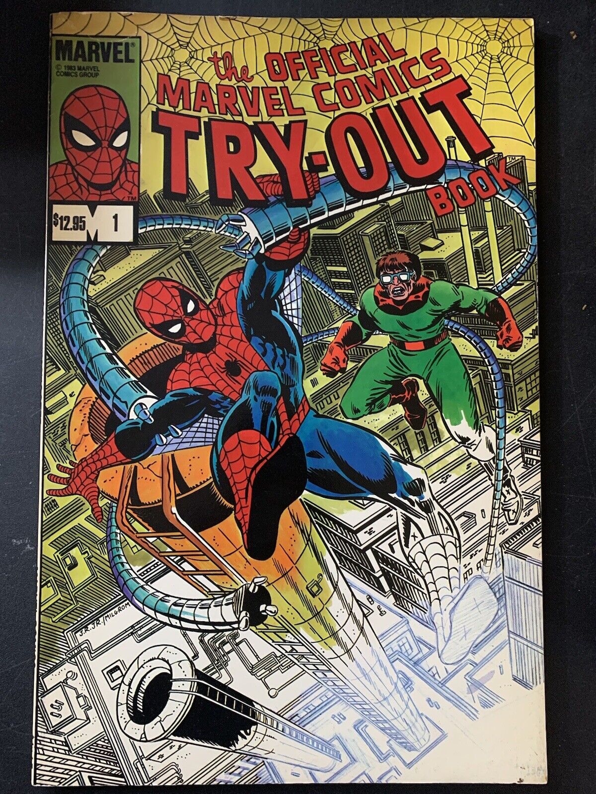 Official Marvel Comics Try-Out Book #1 (1983) FN+ Shooter Romita Jr Spider-Man