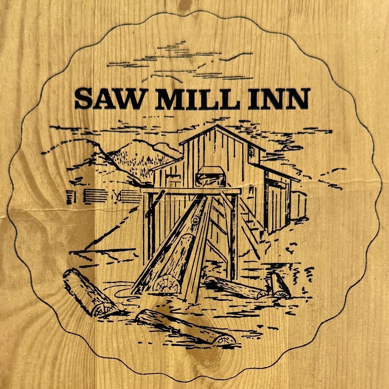1960s Saw Mill Inn Restaurant Menu 1901 Old West Chester Pike Havertown PA