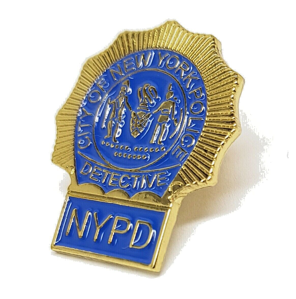 TaRa New York Police Department NYPD Detective Metal Enamel Pin Badge New UK