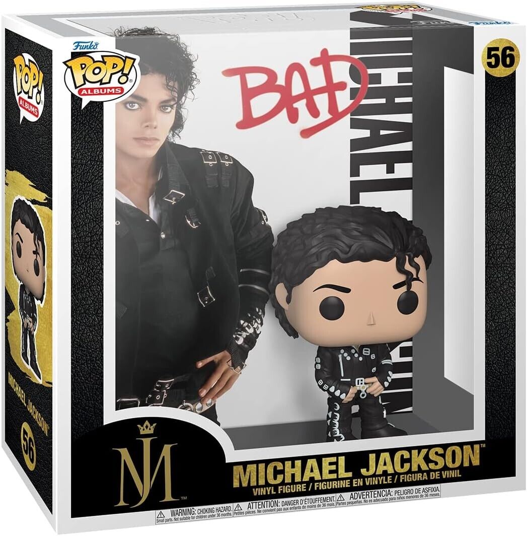 Funko Pop Albums: Michael Jackson - Bad #56 ** **