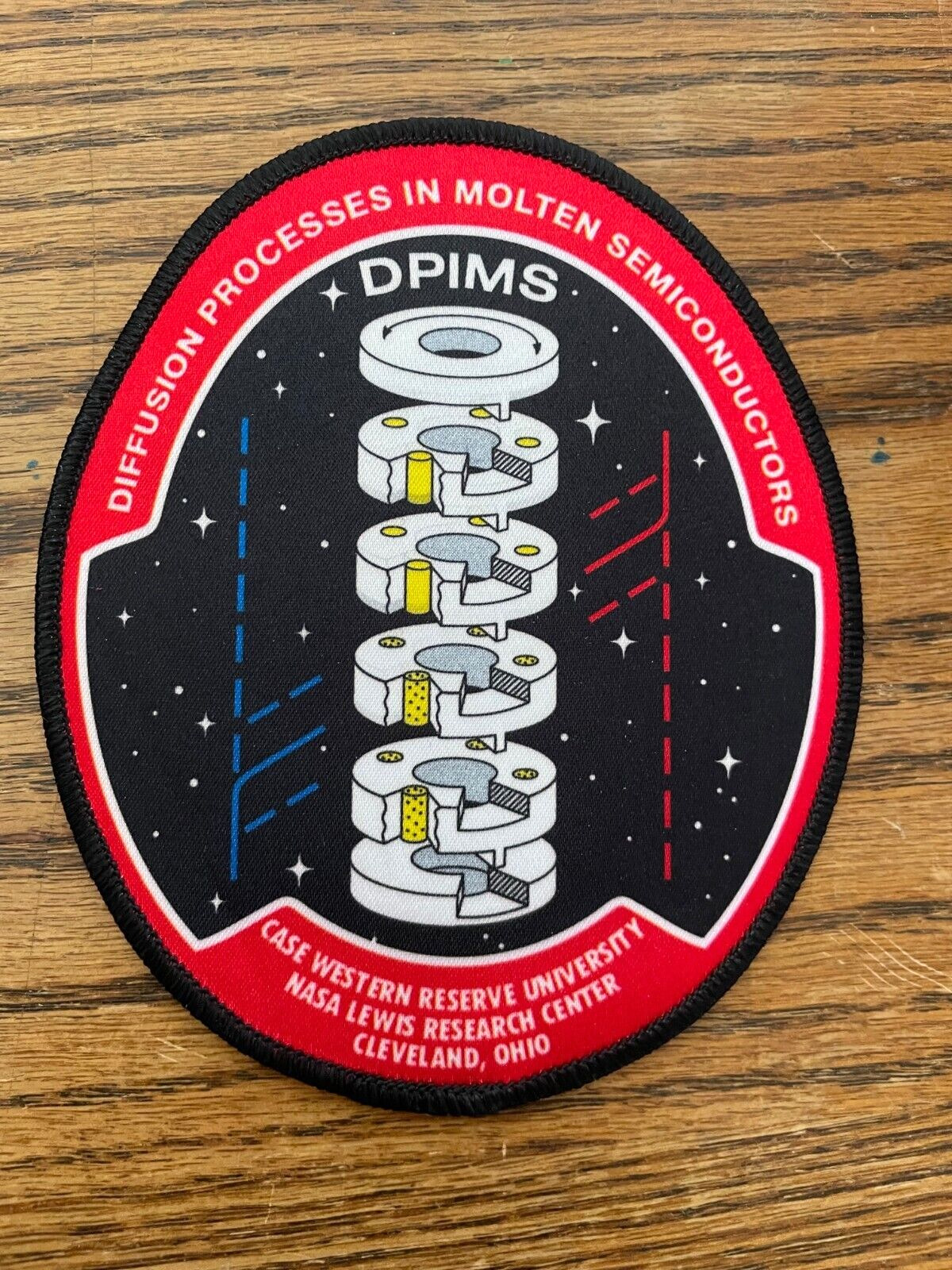 1997 NASA STS-94 Diffusion Processes in Molten Semiconductors Patch DPIMS  Rare