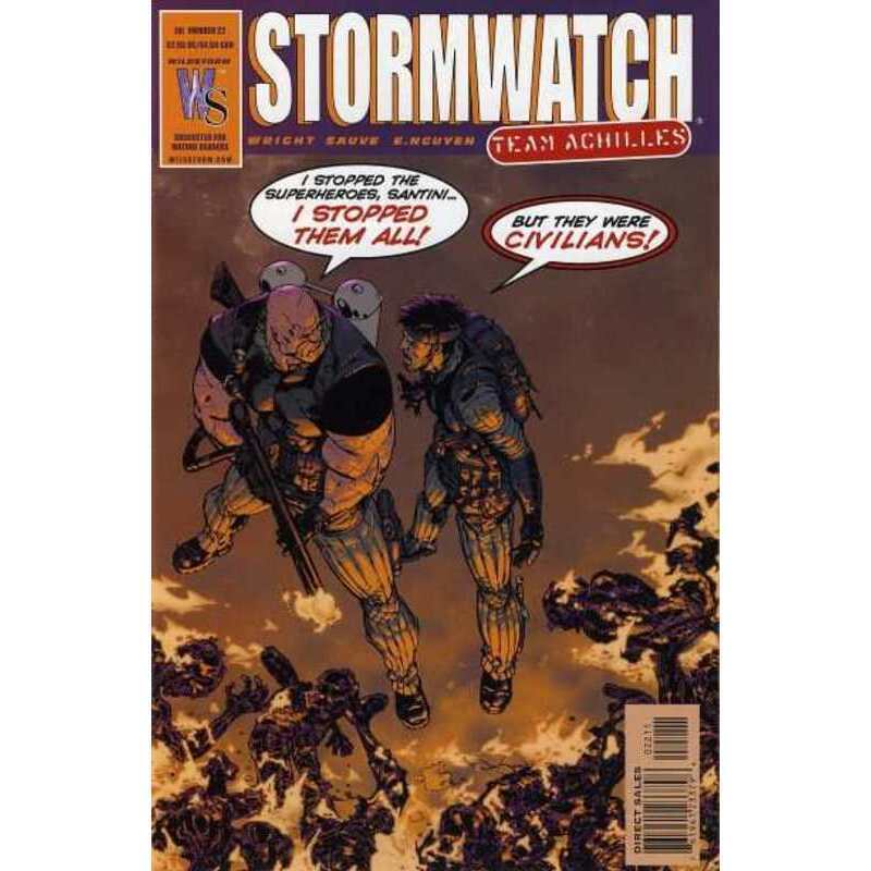 Stormwatch: Team Achilles #22 in Near Mint + condition. DC comics [q{