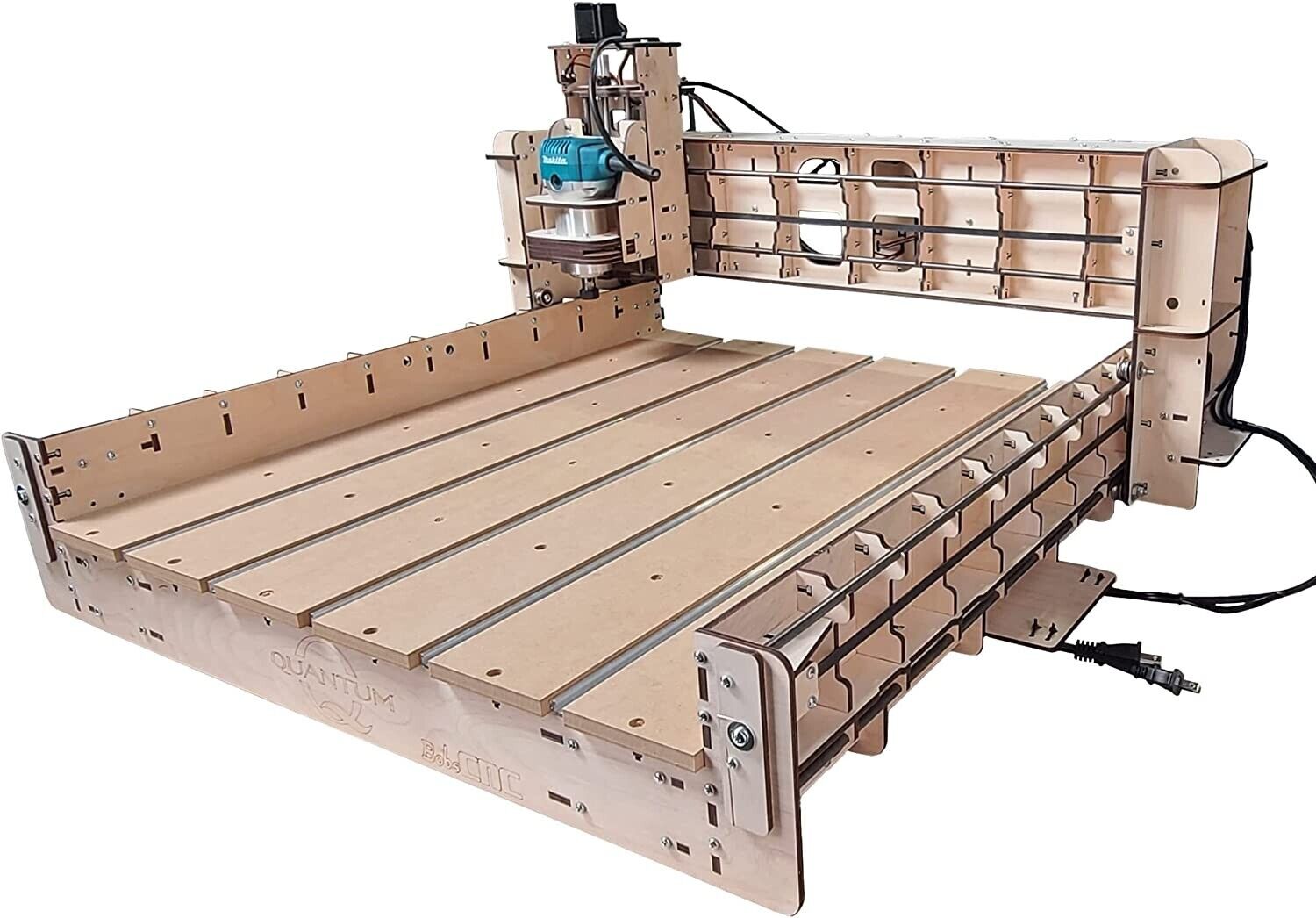 BobsCNC Quantum CNC Router Kit with the Makita Router