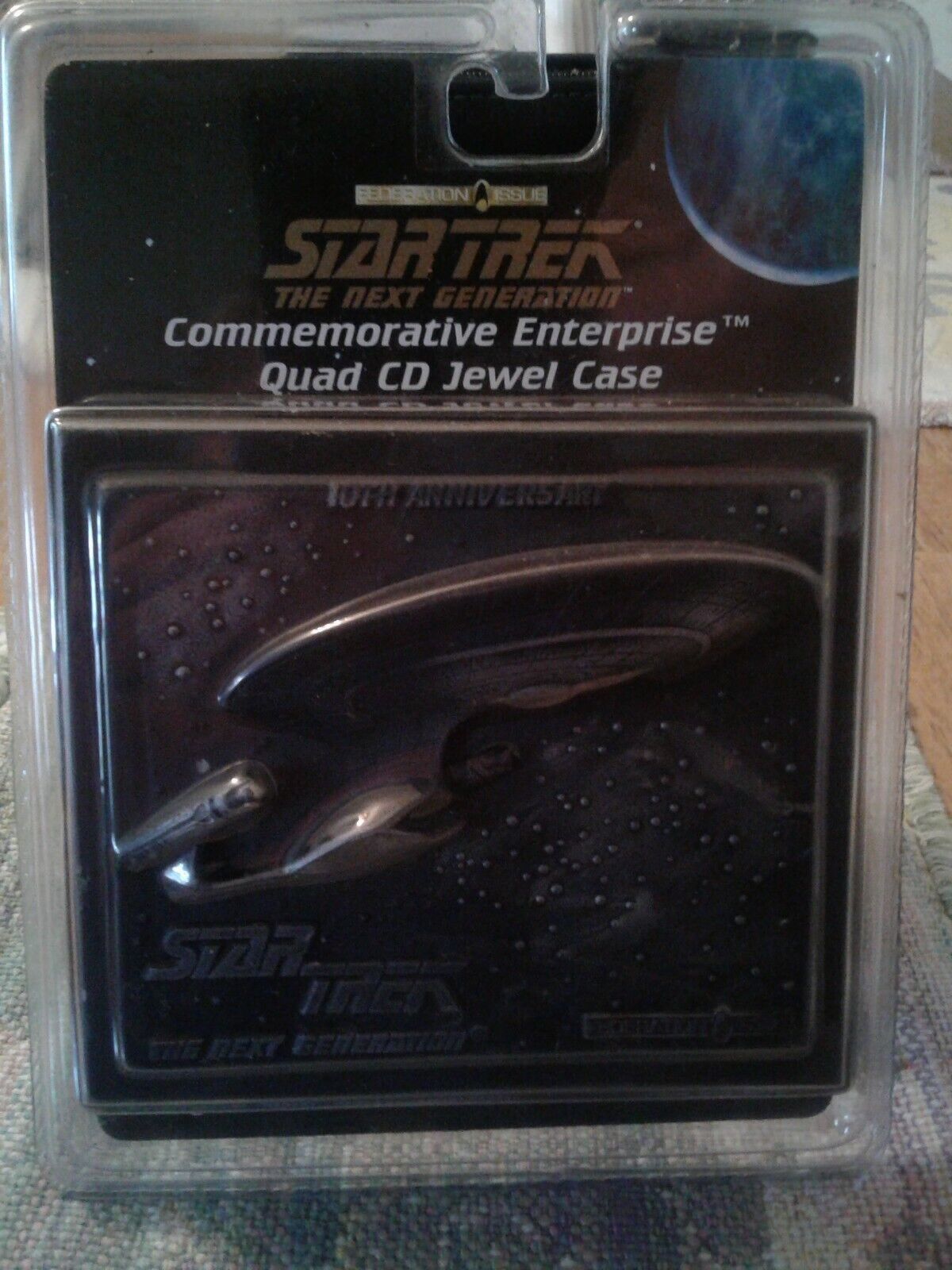 Star Trek Commemorative 10th Anniversary 1997 CD Jewel Case Never Open Brand New