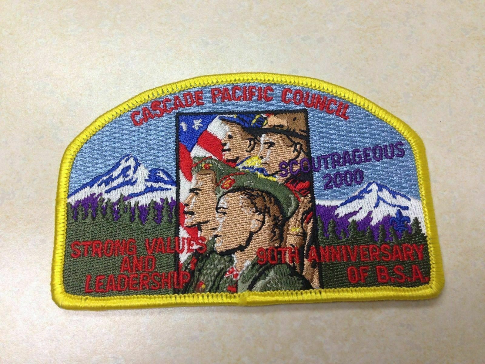 Cascade Pacific Council SA-37 CSP 90th Anniv of Scouting AF 01-133