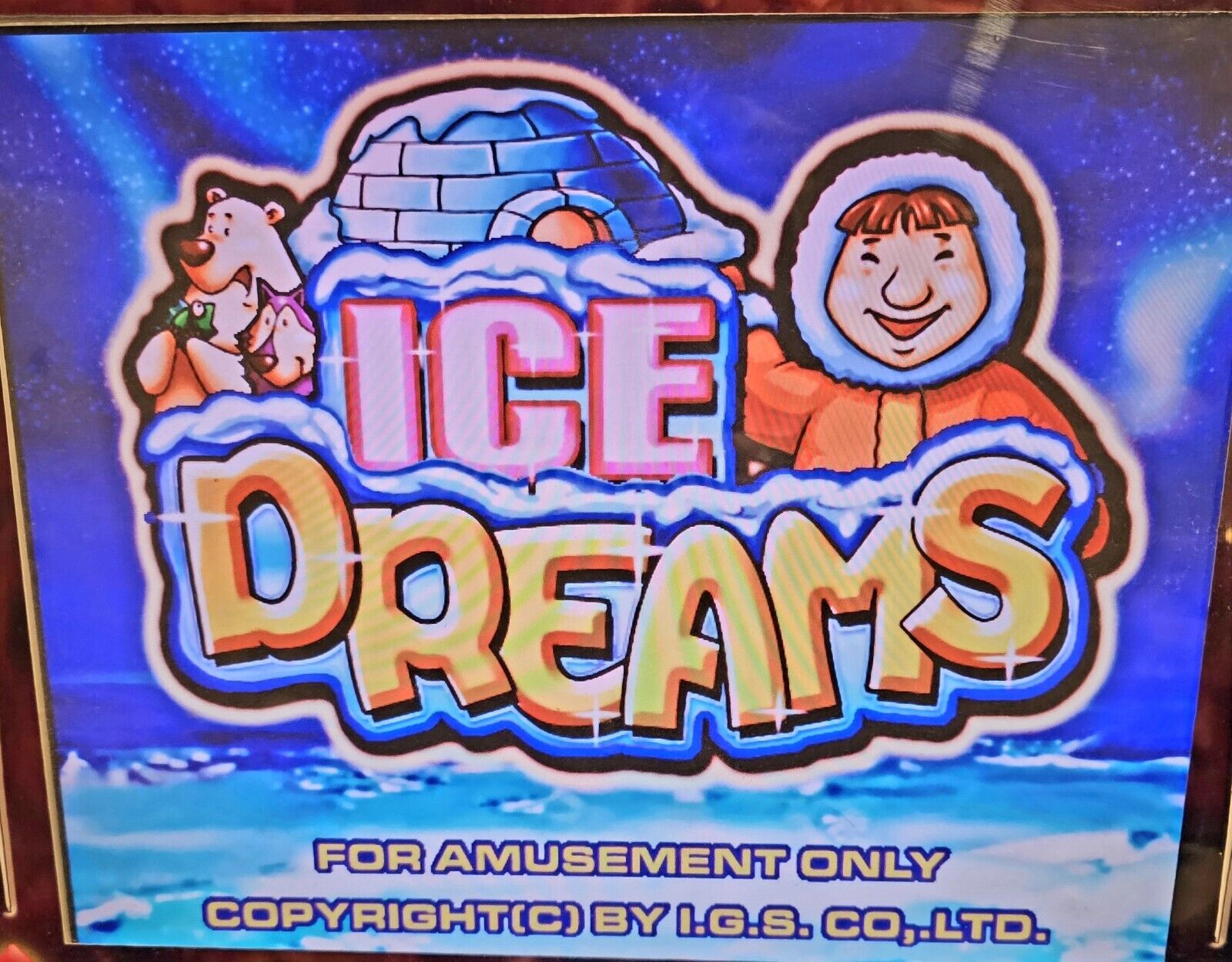 🔥🔥Ice Dreams By IGS Game Board🔥🔥