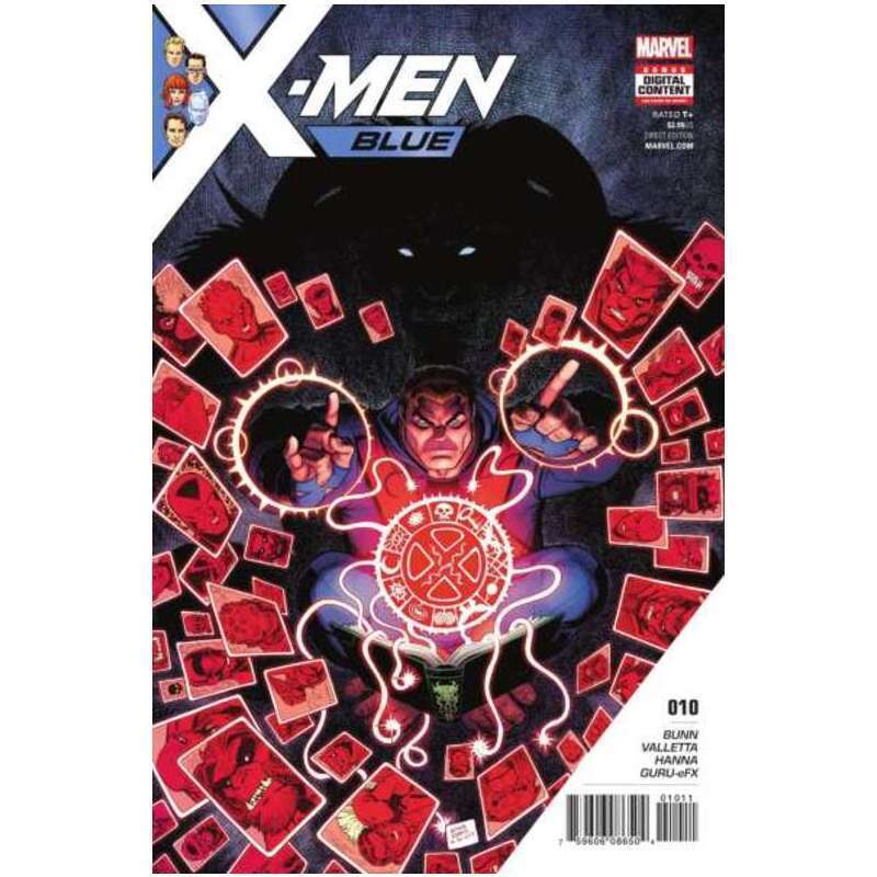 X-Men: Blue #10 in Near Mint minus condition. Marvel comics [k]