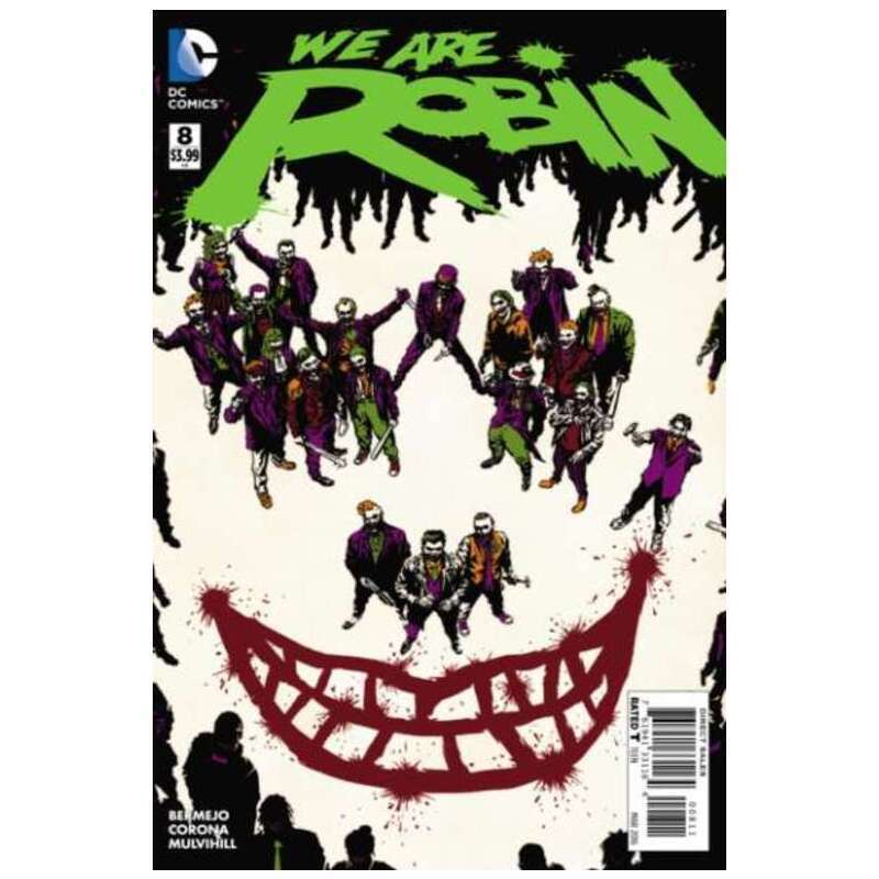 We Are Robin #8 in Near Mint condition. DC comics [d/