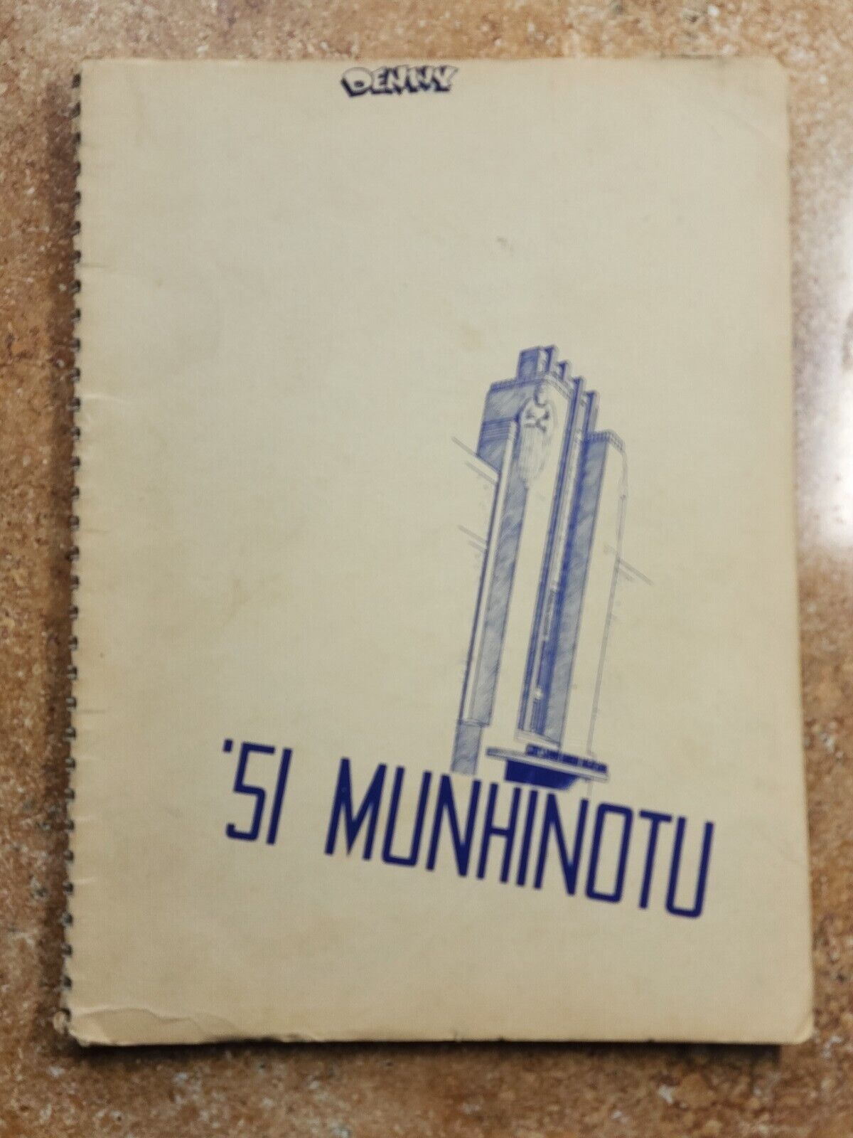 Vintage 1951 Munhinotu Gresham High School Yearbook