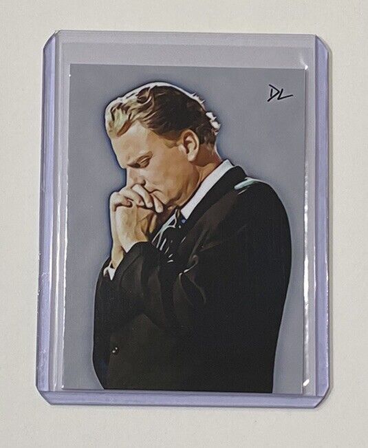 Billy Graham Limited Edition Artist Signed “Evangelist” Trading Card 3/10