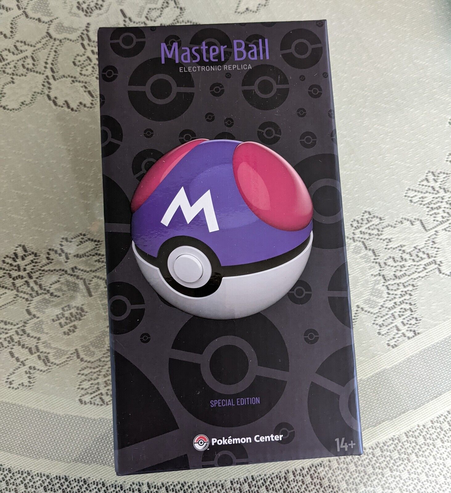Pokemon Master Ball by The Wand Company Officially Licensed Purple Pokeball