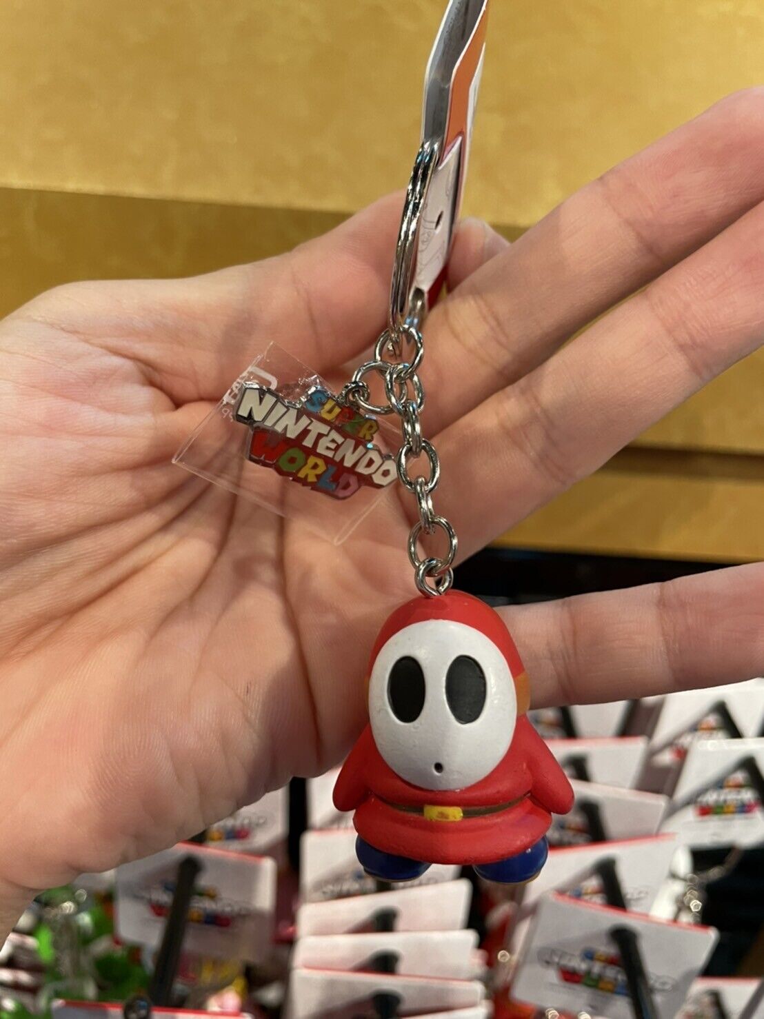 USJ Mario Super Nintendo World Shy Guy Heihe Heiho Key chain @HE10