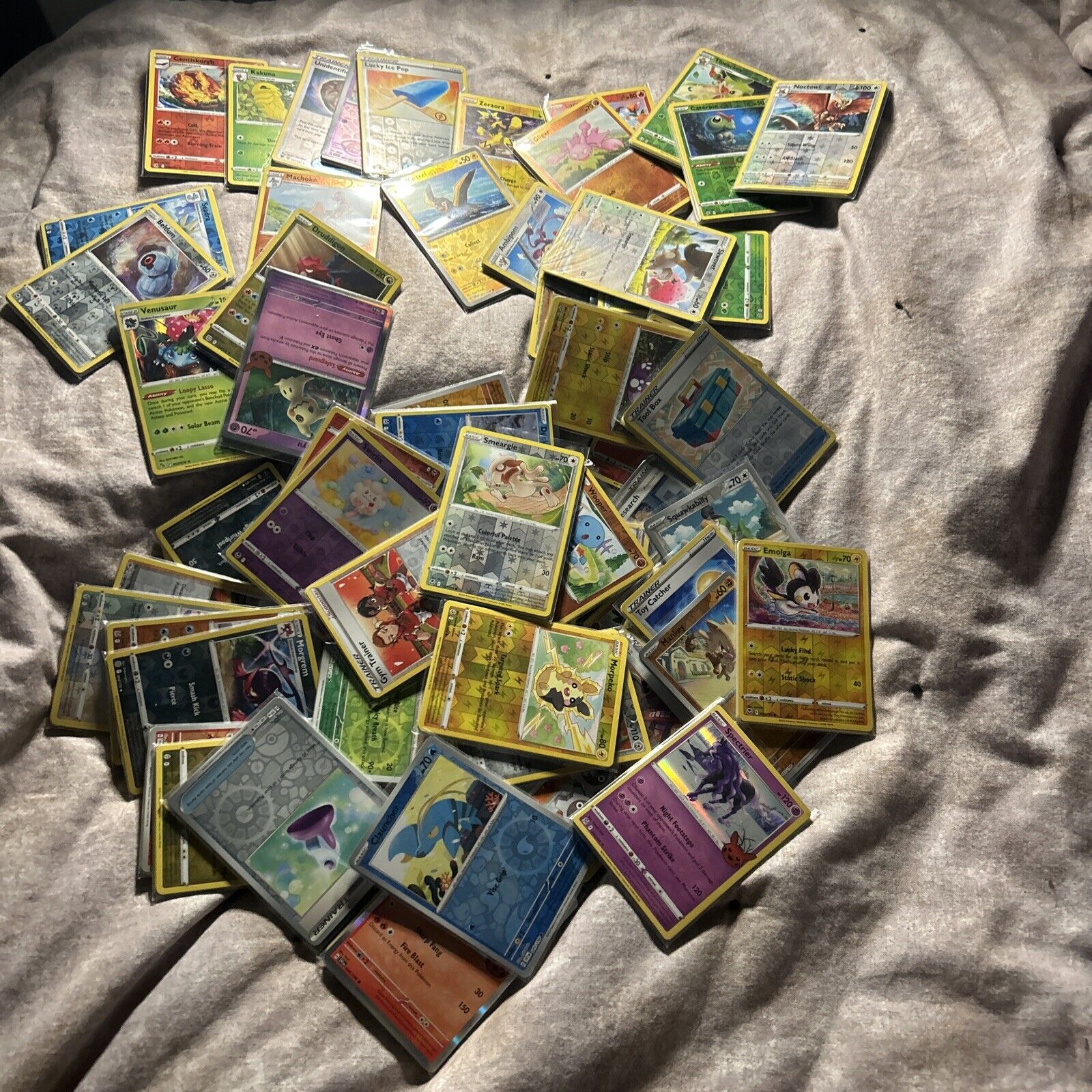 pokémon mystery 30 cards.1 JumboPossible Holos, Reverse Holos} Pack Of 7 🎲