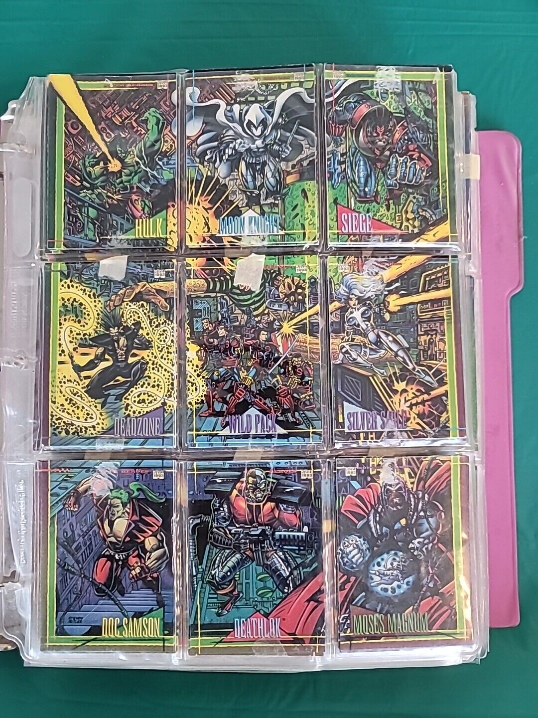 1993 MARVEL UNIVERSE SERIES 4 COMPLETE  CARD SET IMPEL SKYBOX  Comics 180 Extras