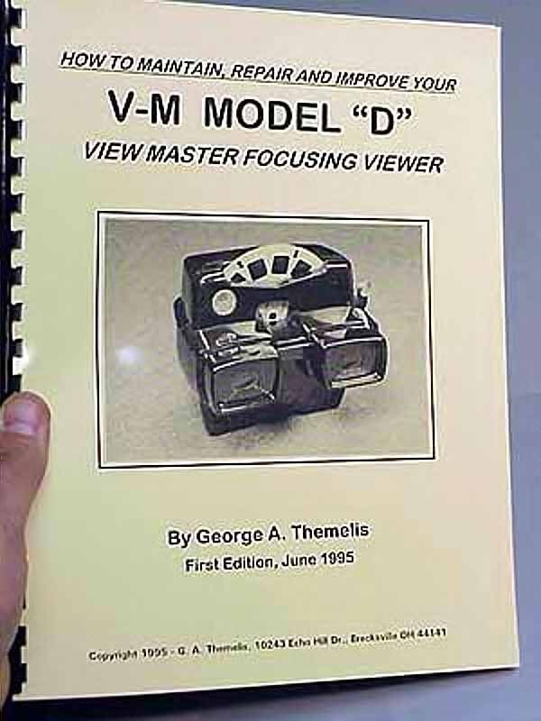 View-Master model D focusing viewer BOOK by DrT