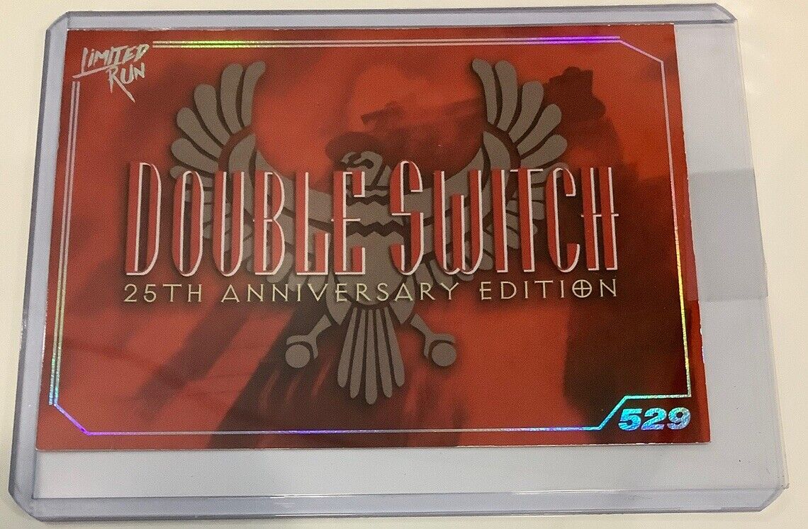 529 Limited Run Games Double Switch 529 Silver Trading Card