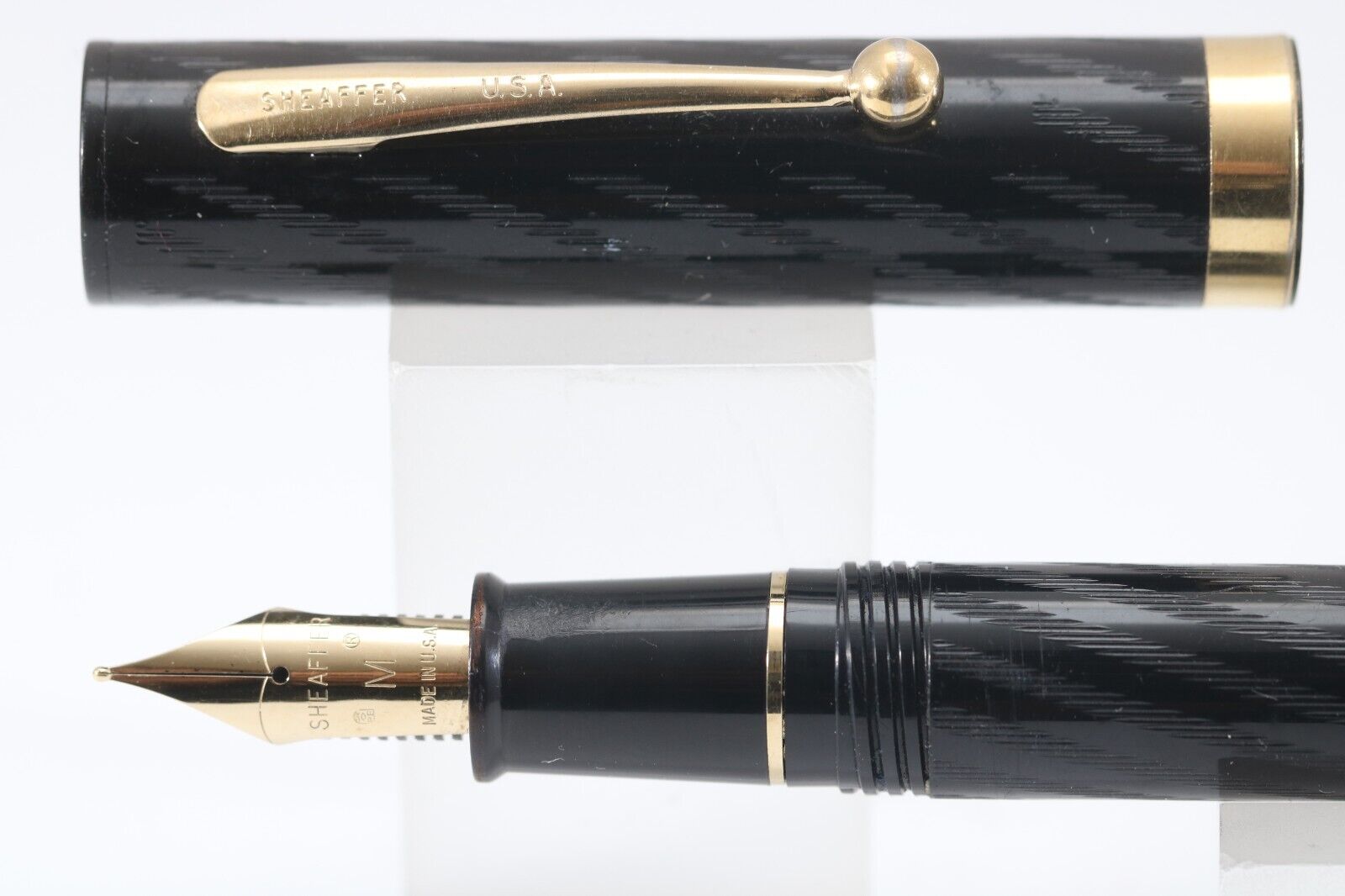 Vintage (c1991-93) Sheaffer No Nonsense Old Timer Tosade Medium Fountain Pen, GT