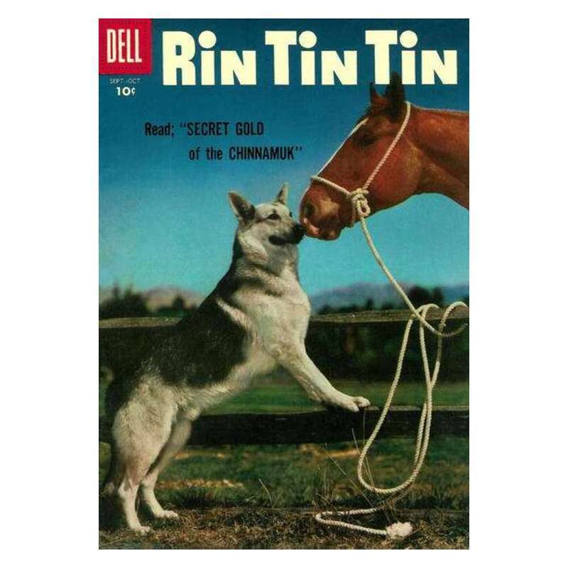 Rin Tin Tin #15 in Fine minus condition. Dell comics [s%