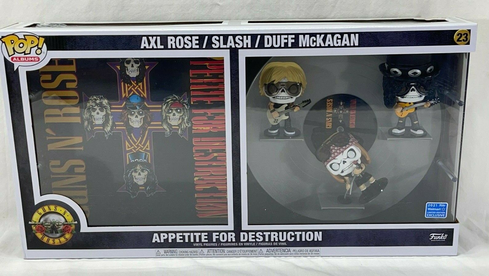 Funko Pop Albums Guns N Roses Appetite For Destruction Walmart Exclusive NEW