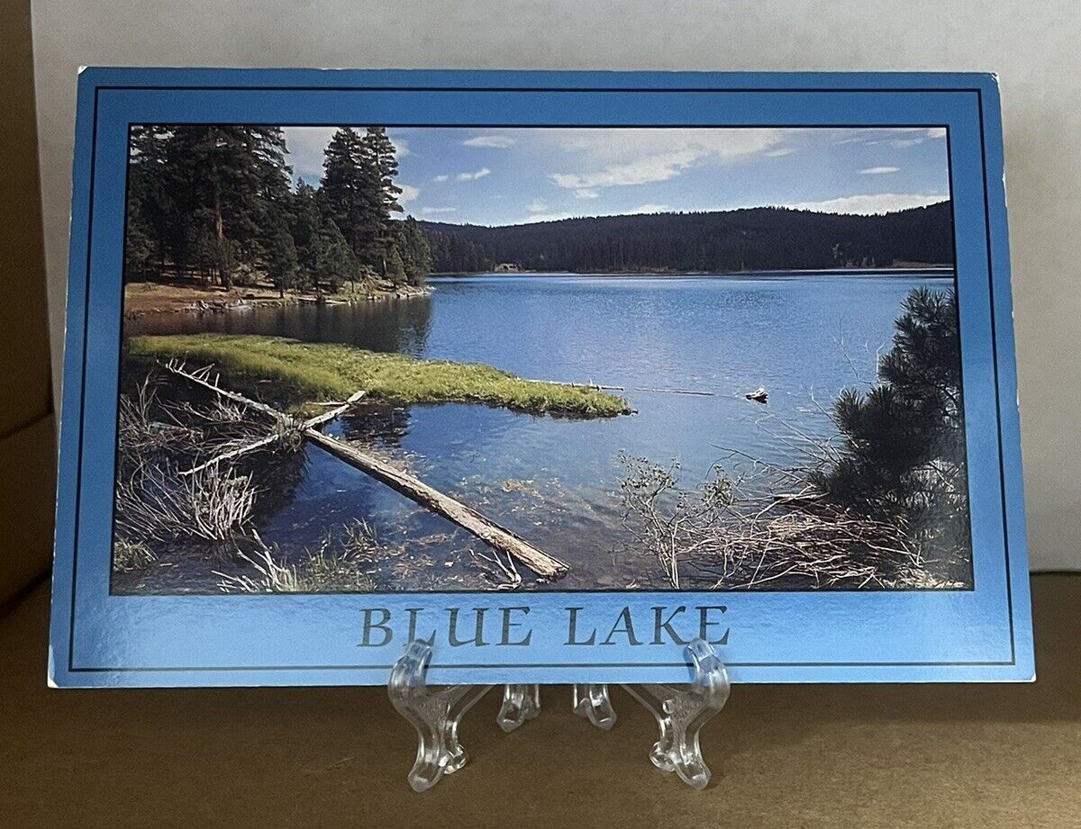 Vintage Postcard - Blue Lake Modoc County California - Eastman\'s Studio MO-1221