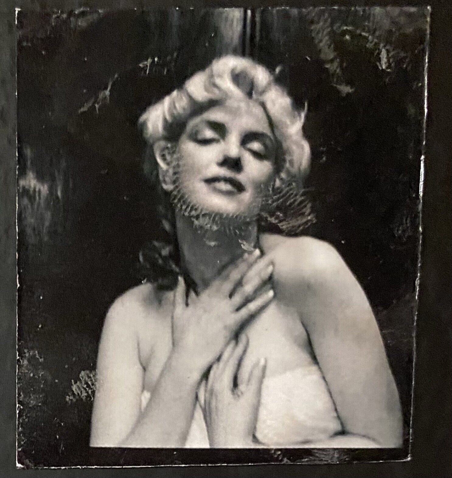 1955 1956 Marilyn Monroe Original Photo Cecil Beaton Contact Photograph Stamped