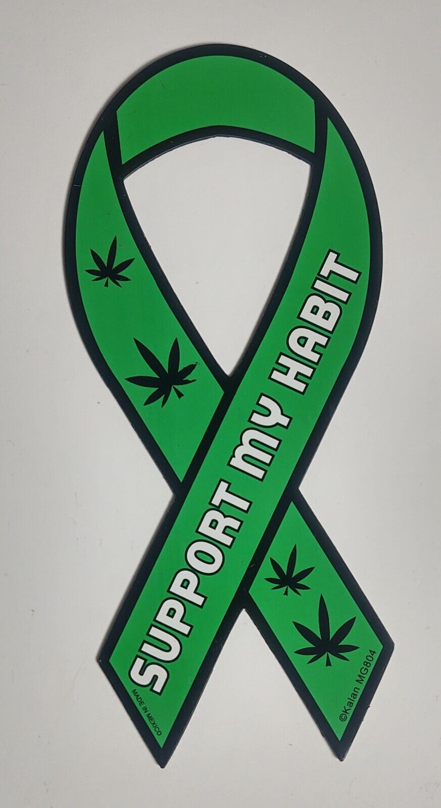 Support My Habit Marijuana Green 8\