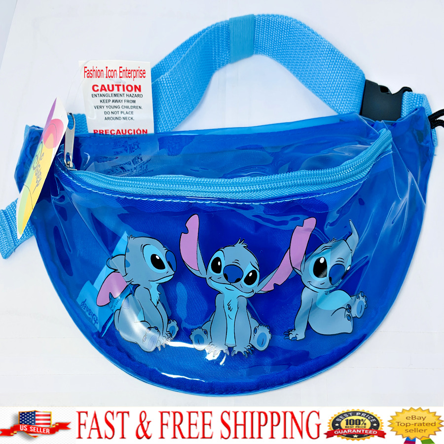 Disney Belly Bag Stitch Bag Stitch Sitting Trio Waist Pack Standing Original