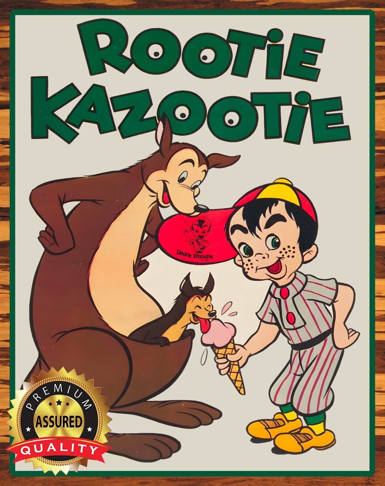 The Rootie Kazootie Club - TV Show - 1950s - Metal Sign 11 x 14