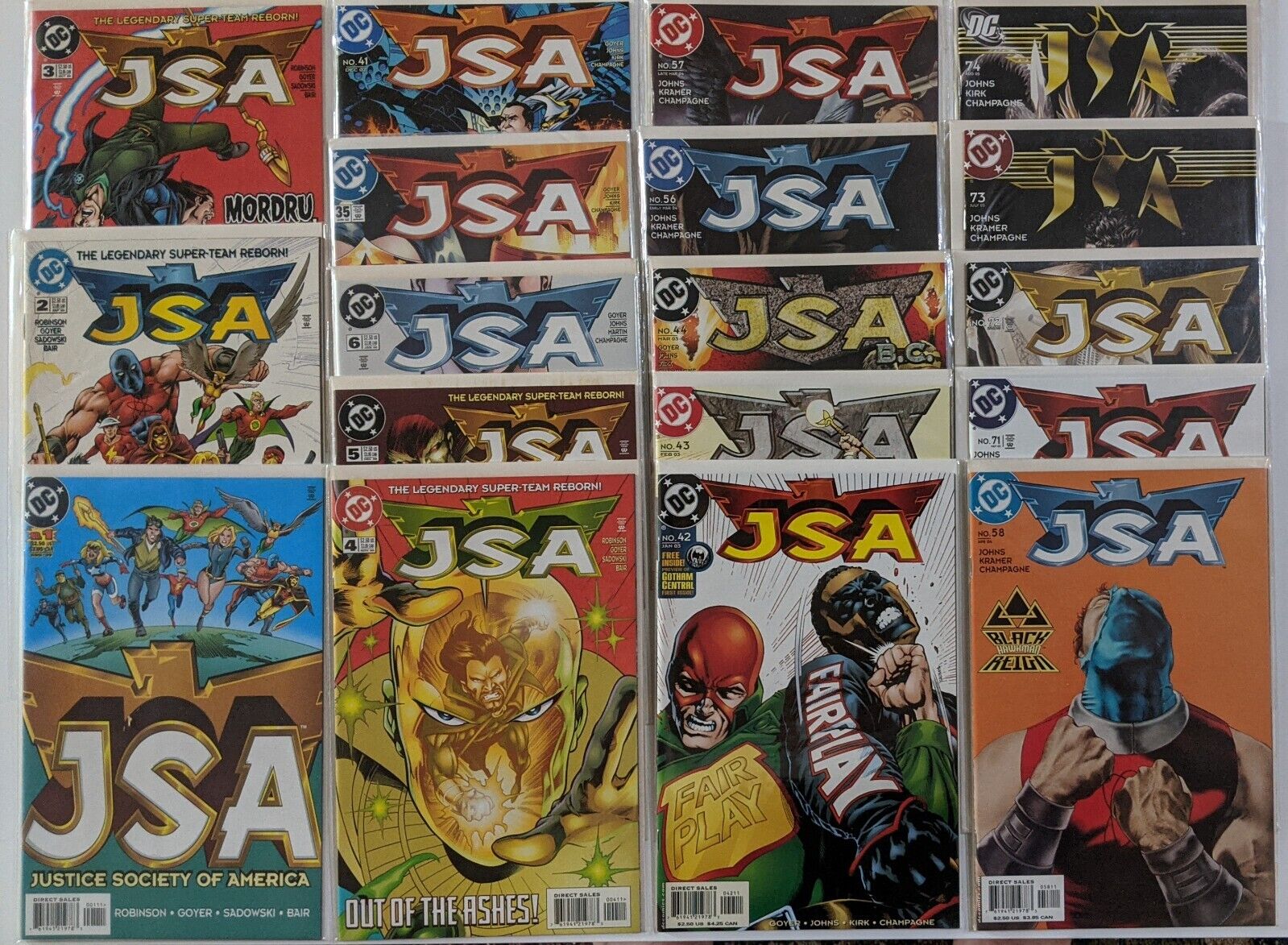 JSA DC lot 18 Comic set 1999 run 1 2 3 +