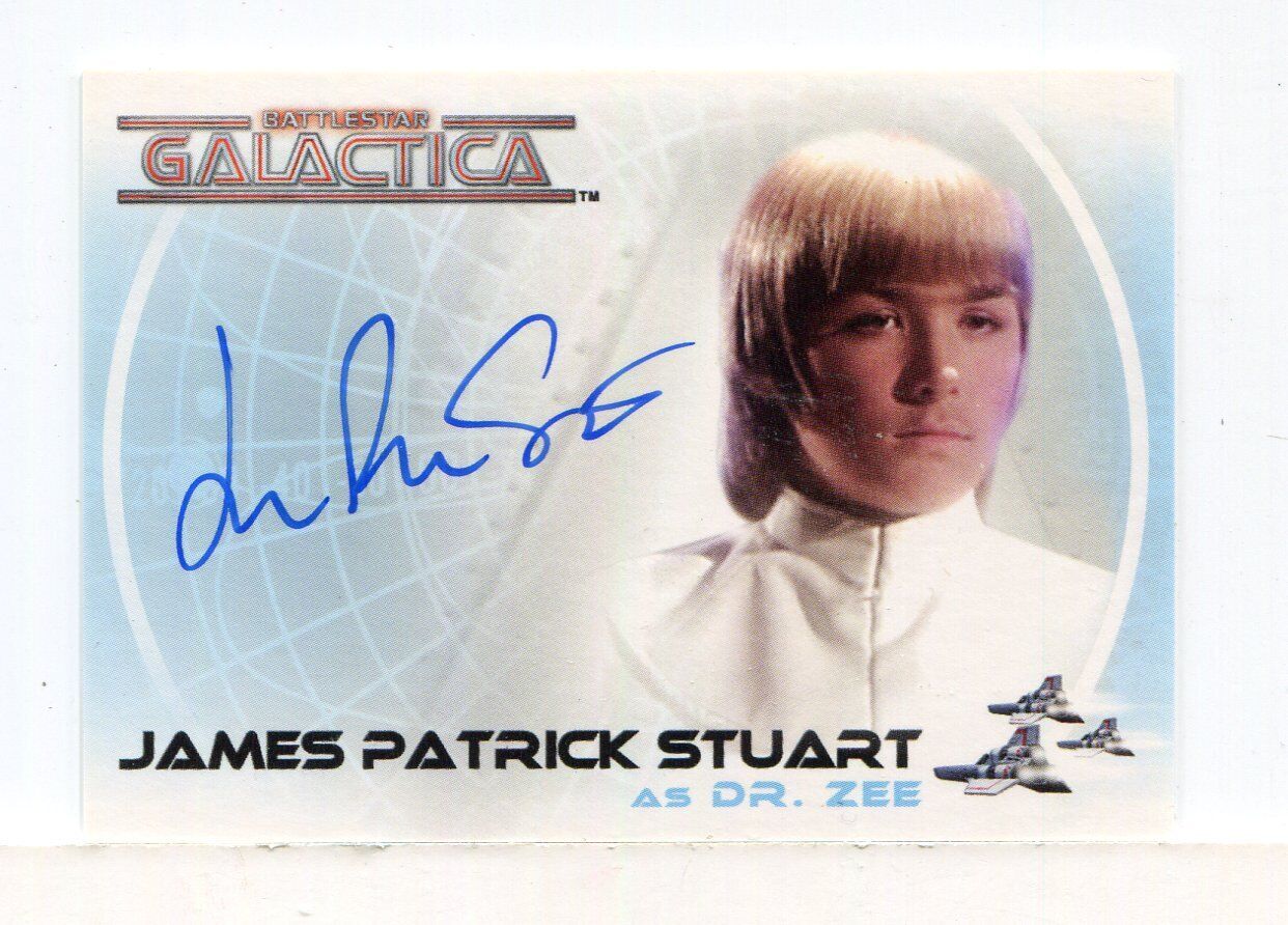 Battlestar Galactica Colonial Warriors James Patrick Stuart Autograph Card A27