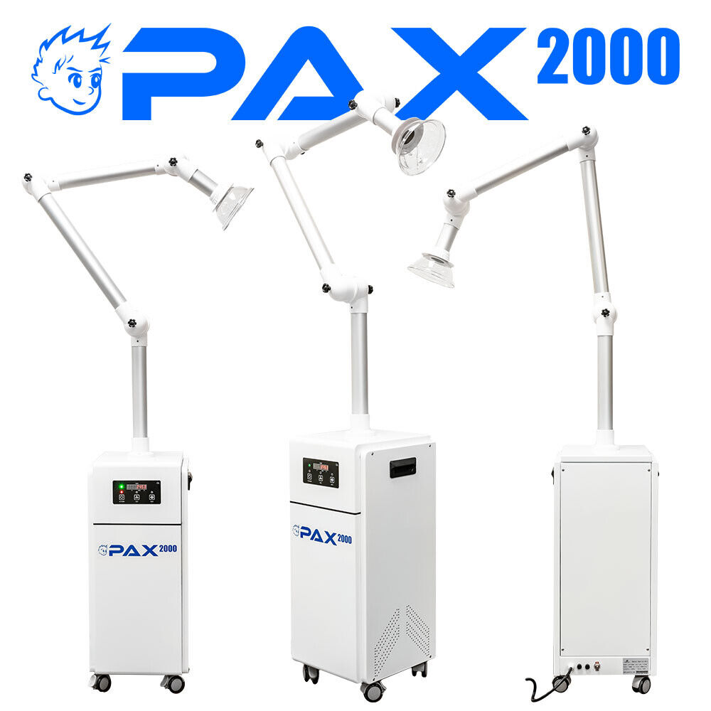 PAX Extraoral Dental Suction Systems remove droplets & aerosol particles